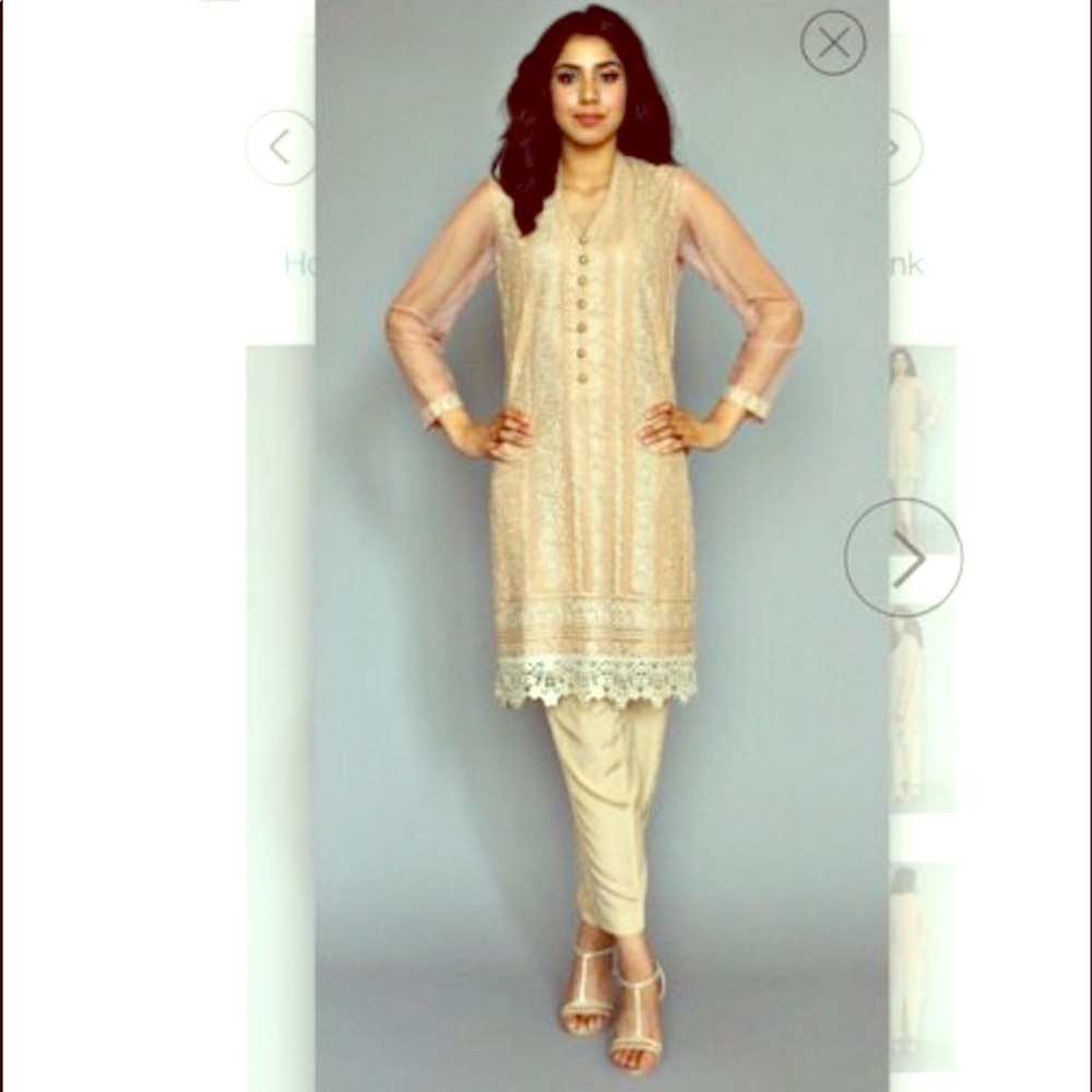 Pakistani Indian Party kameez/ kurta